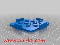 3D打印模型4按钮盒外壳的图片