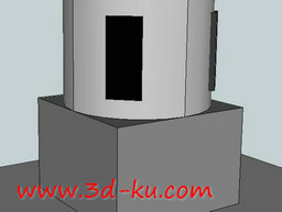 3D打印模型传感器转塔的图片