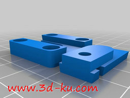 3D打印模型Y轴端盖的图片