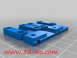 3D打印模型Y轴端盖的图片