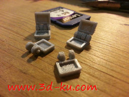 3D打印模型小小的铰链盒的图片