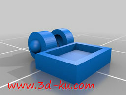 3D打印模型小小的铰链盒的图片