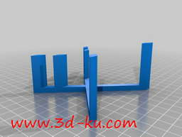 3D打印模型传感器支撑架的图片