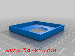 3D打印模型螺钉盖的图片