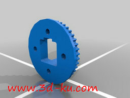 3D打印模型中心轮的图片
