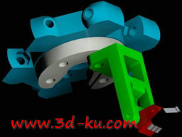 3D打印模型自动探针的图片