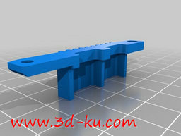 3D打印模型挤出机皮带扣的图片