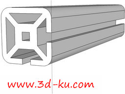 3D打印模型不同风格的T型架的图片