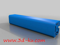 3D打印模型不同风格的T型架的图片