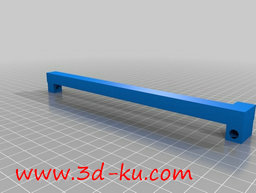 3D打印模型玻璃板固定框的图片