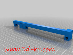 3D打印模型玻璃板固定框的图片