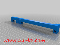 3D打印模型玻璃板固定框的图片