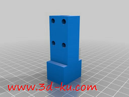 3D打印模型方形螺母的图片
