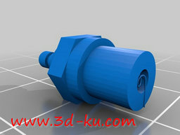 3D打印模型气体发动机的图片