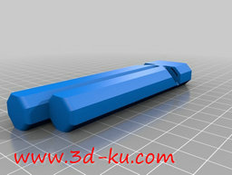 3D打印模型蒸汽火车的汽笛的图片