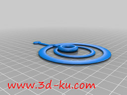 3D打印模型pendientes的图片