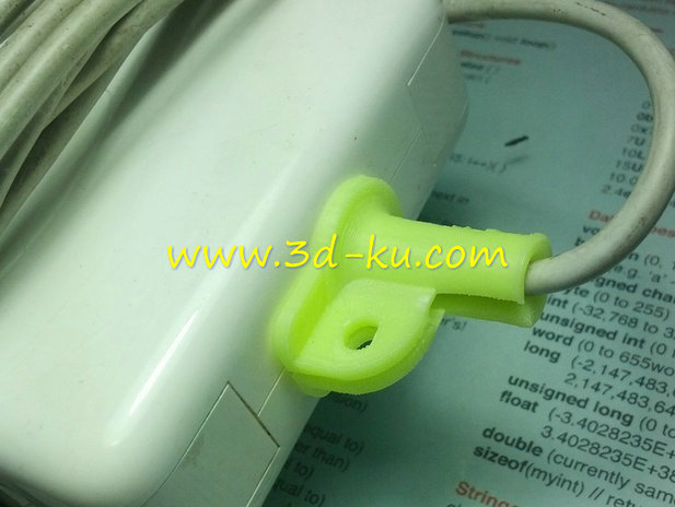 电源适配器电缆模型的图片1