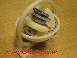 3D打印模型陀螺仪工具的图片