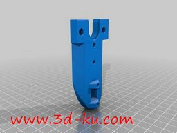 3D打印模型印刷机装配零件的图片