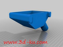 3D打印模型钻孔机吸尘罩的图片
