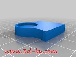 3D打印模型磁性门闩的图片