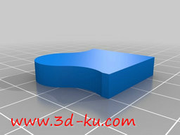 3D打印模型磁性门闩的图片