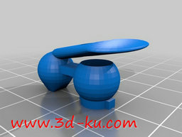 3D打印模型自行车的车铃铛的图片