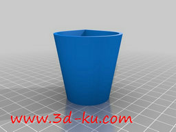 3D打印模型水珠镜头玻璃的图片