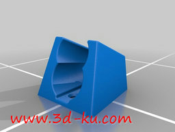3D打印模型淋浴喷头架的图片