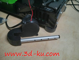3D打印模型步进驱动冷却管的图片