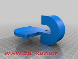 3D打印模型步进驱动冷却管的图片