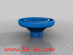 3D打印模型防毒面具过滤器的图片