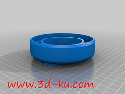 3D打印模型防毒面具过滤器的图片