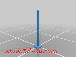 3D打印模型螺丝钉的图片