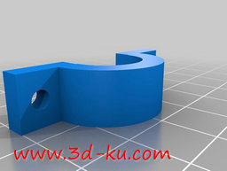 3D打印模型轴承底座的图片