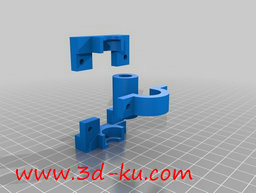 3D打印模型轴承底座的图片