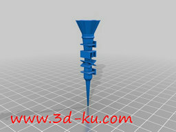 3D打印模型高尔夫球地下底座的图片