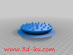 3D打印模型大提琴钉架座的图片