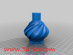 3D打印模型花形LED灯的图片