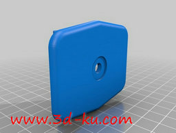 3D打印模型三脚架快速释放板的图片