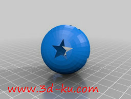 3D打印模型空心球的图片