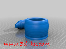 3D打印模型研钵和杵磨的图片