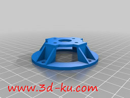 3D打印模型遥控飞机马达支架的图片