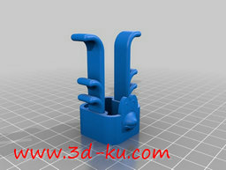 3D打印模型驯鹿电缆包装的图片
