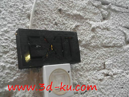 3D打印模型光探测器的出口标志的图片