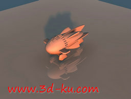 3D打印模型火箭零部件的图片