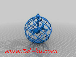 3D打印模型圣诞老人被困住了，一的图片