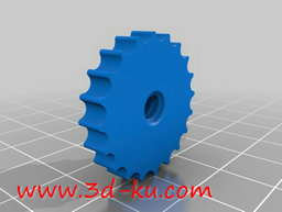 3D打印模型可调节音量稻草移液器的图片