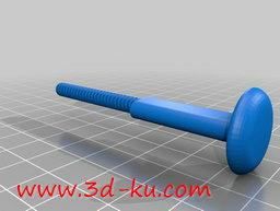 3D打印模型可调节音量稻草移液器的图片