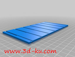 3D打印模型灵活的抽屉纸箱的图片